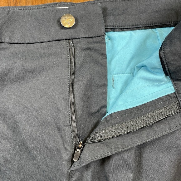 Birddogs Men's Size 32x30 Black Cotton Blend Slim Flit Stretch Khaki Pants - Picture 5 of 8